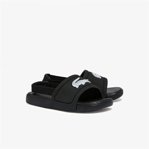 Lacoste slides baby TD Black/white