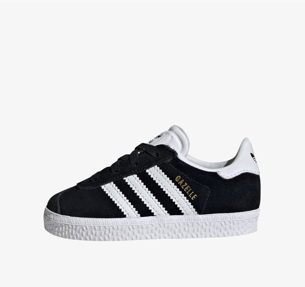Adidas Originals Gazelle suede classic bébé "Black/white"