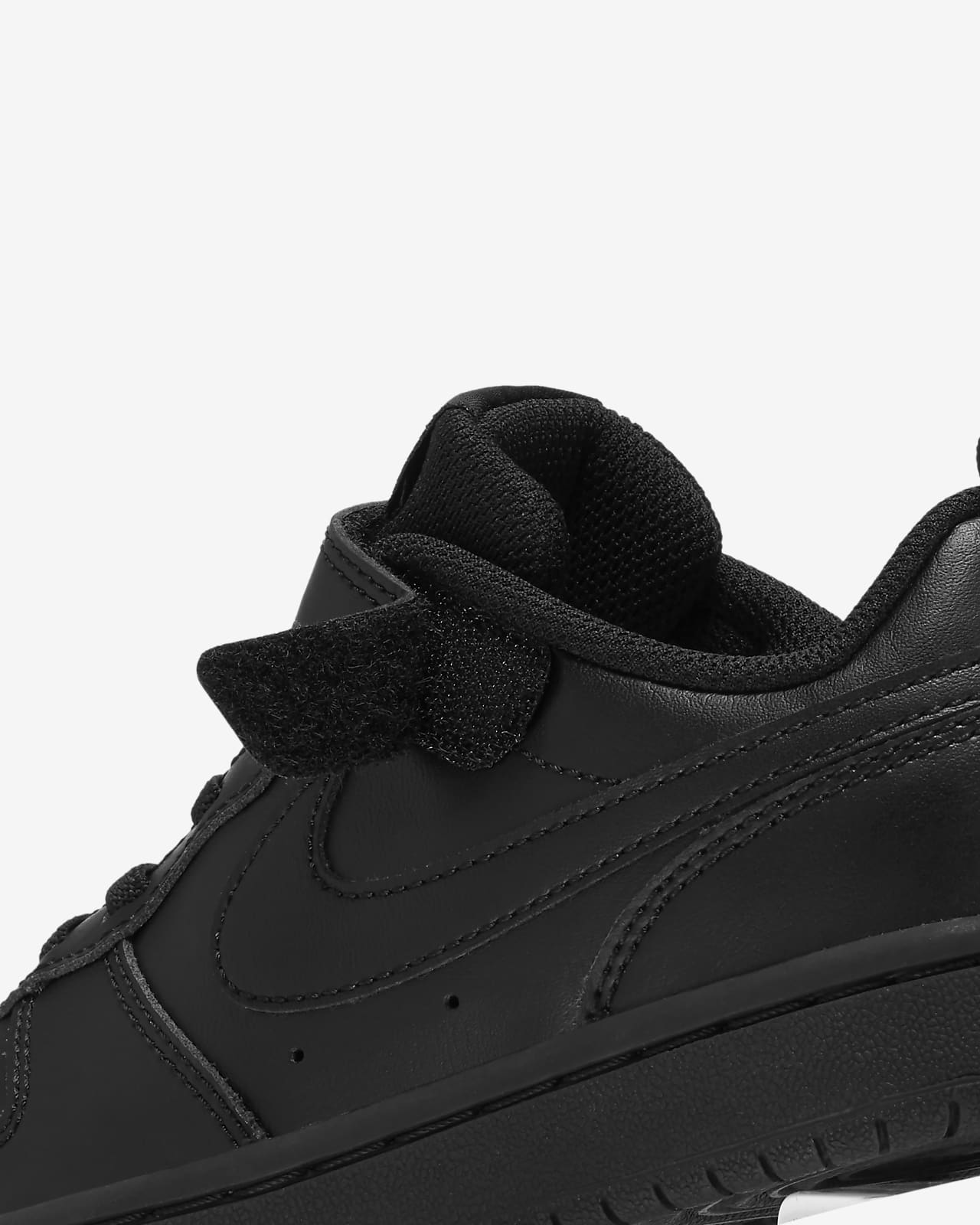 Nike Court Borough PS "Full black" enfant