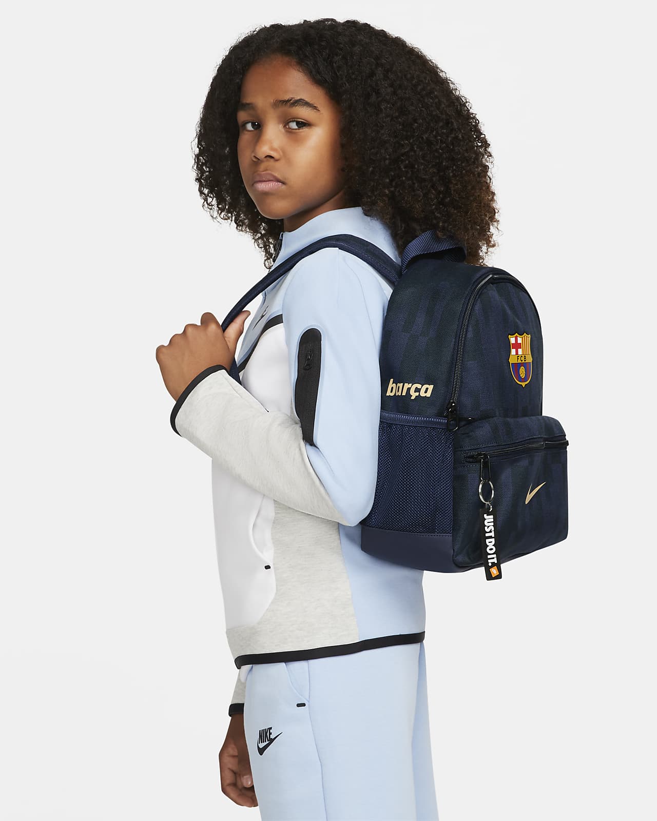 Nike mini Sac à dos Just Do It FC Barcelone Marine