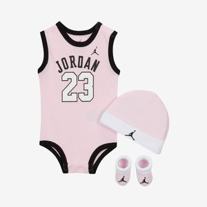 Jordan coffret cadeau bébé "23" Rose